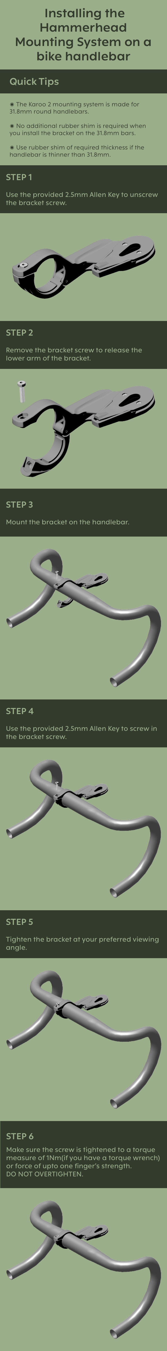 Installing the Hammerhead  Mounting System on a bike handlebar.jpg