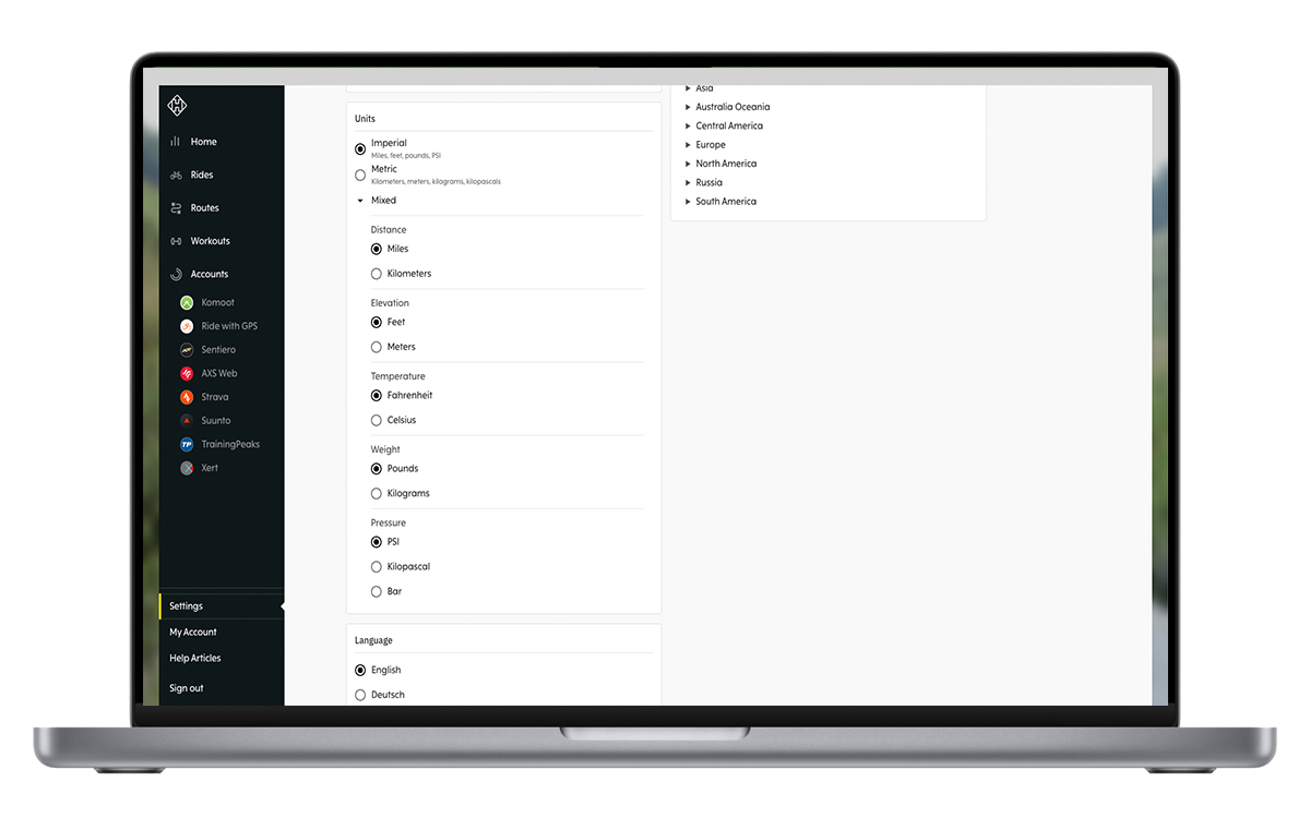 Dashboard Measurements Hammerhead