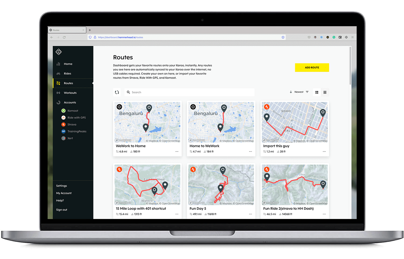 Sorting_Saved_Routes_on_the_Dashboard.gif
